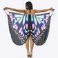 BELLA ROAD Butterfly Spaghetti Strap Cover Up at Bella Road