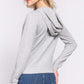 ACTIVE BASIC California Zip Up Drawstring Long Sleeve Hoodie at Bella Road