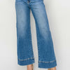 RISEN High Rise Wide Leg Jeans | Petite - Medium