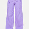 American Bazi High Waist Distressed Wide Leg Jeans - Lavender