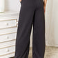 BASIC BAE Wide Leg Pocketed Pants at Bella Road