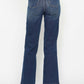 High Waist Tummy Control Judy Blue Jeans back view showing flattering fit and stylish design