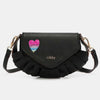 Nicole Lee USA Graphic Crossbody Bag - Black