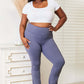 BASIC BAE Wide Waistband Bootcut Sports Pants at Bella Road