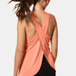 BELLA ROAD Crisscross Scoop Neck Active Tank at Bella Road