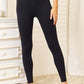 DOUBLE TAKE Wide Waistband Sports Leggings at Bella Road