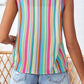 Striped Wide Strap Tank