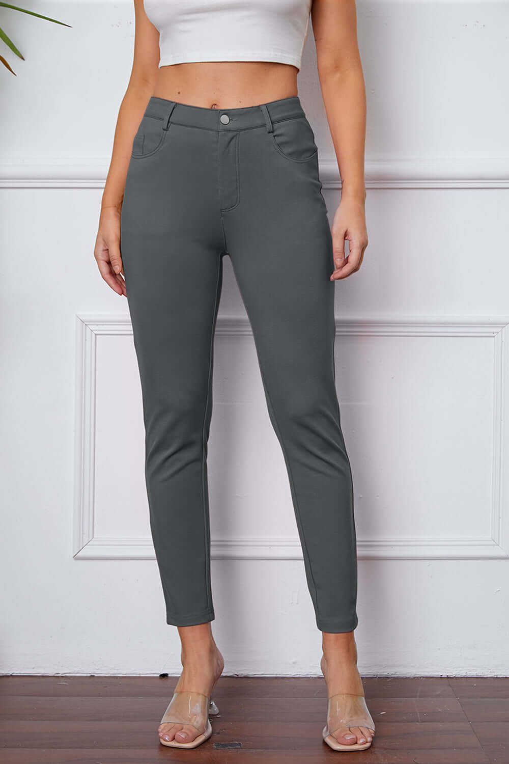 BASIC BAE StretchyStitch Pants at Bella Road