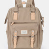 Himawari Waterproof Nylon Backpack Bag with Handles - Khaki