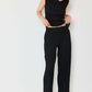 MARINA WEST SWIM Pleated Elastic-Waist Straight Pants at Bella Road