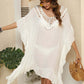 BELLA ROAD Cutout Ruffled Half Sleeve Cover-Up at Bella Road