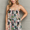 Hang Loose Tulip Hem Cami Top - Floral