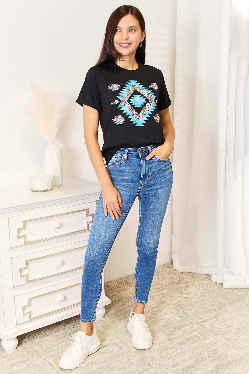 SIMPLY LOVE Graphic Short Sleeve T-Shirt at Bella Road