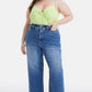 BAYEAS Full Size Raw Hem High Waist Wide Leg Jeans at Bella Road