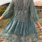 BELLA ROAD Lace Detail Plunge Cover-Up Dress at Bella Road