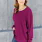 DOUBLE TAKE Full Size Round Neck Long Sleeve T-Shirt at Bella Road