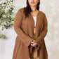 Open Front Long Sleeve Cardigan