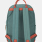 Green Himawari waterproof backpack with adjustable straps and multiple pockets, ideal for outdoor adventures.