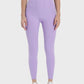 Millennia Pocketed High Waist Active Leggings in lavender, showcasing a stylish and comfortable workout fit.