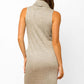 TASHA APPAREL Cowl Neck Sleeveless Dress with Pockets at Bella Road