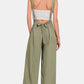 ZENANA Pocketed Wide Strap Wide Leg Overalls at Bella Road