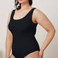 BASIC BAE Full Size Square Neck Sleeveless Bodysuit at Bella Road