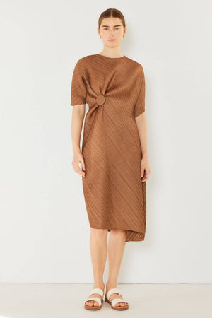 MARINA WEST SWIM Pleated Dolman Sleeve Dress at Bella Road