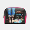 Nicole Lee USA Printed Extra Large Cosmetic Pouch - Lovely Feet