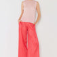 MARINA WEST SWIM Pleated Wide-Leg Pants with Side Pleat Detail at Bella Road