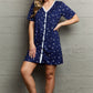 MOON NITE Quilted Quivers Button Down Sleepwear Dress at Bella Road