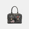 Nicole Lee USA Sequin Patch Boston Bag - Black