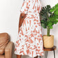 DOUBLE TAKE Printed Surplice Balloon Sleeve Dress at Bella Road