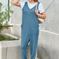 DOUBLE TAKE Full Size Sleeveless Straight Jumpsuit at Bella Road