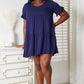 DOUBLE TAKE V-Neck Flounce Sleeve Tiered Dress at Bella Road