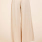 MITTOSHOP High Waist Tie Front Wide Leg Pants at Bella Road