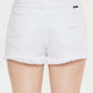 KANCAN Raw Hem Distressed Denim Shorts at Bella Road