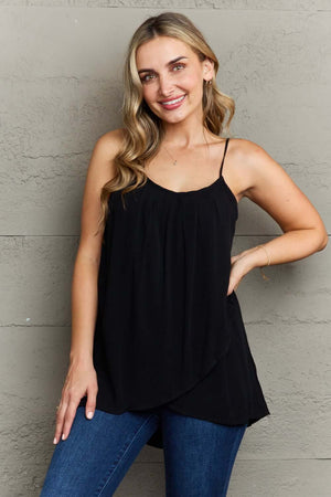 NINEXIS Hang Loose Tulip Hem Cami Top at Bella Road