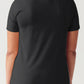 Back view of Simply Love STAY SPOOKY Graphic Round Neck Short Sleeve T-Shirt in black, showing relaxed fit and soft fabric.