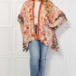 JUSTIN TAYLOR Peachy Keen Cover-Up Kimono at Bella Road