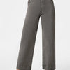 Bella Road High Rise Cropped Wide Leg Jeans - Dark Gray