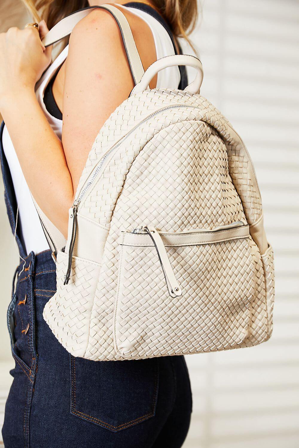 SHOMICO PU Leather Backpack at Bella Road