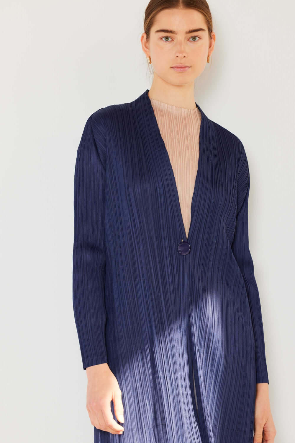 MARINA WEST SWIM Pleated Long Sleeve Cardigan at Bella Road