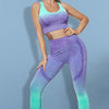 Gradient Sports Tank and Leggings Set - Lavender