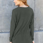 Round Neck Dropped Shoulder T-Shirt