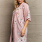 JUSTIN TAYLOR Aurora Rose Floral Kimono at Bella Road