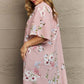 JUSTIN TAYLOR Aurora Rose Floral Kimono at Bella Road