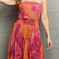 NINEXIS In The Mix Sleeveless High Low Tie Dye Dress at Bella Road