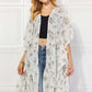 JUSTIN TAYLOR Meadow of Daisies Floral Kimono at Bella Road