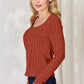 Ribbed Long Sleeve T-Shirt