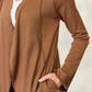 Open Front Long Sleeve Cardigan